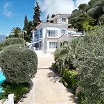 Luxury Villa At Mont Boron, Swimming Pool Overviewing The Bay